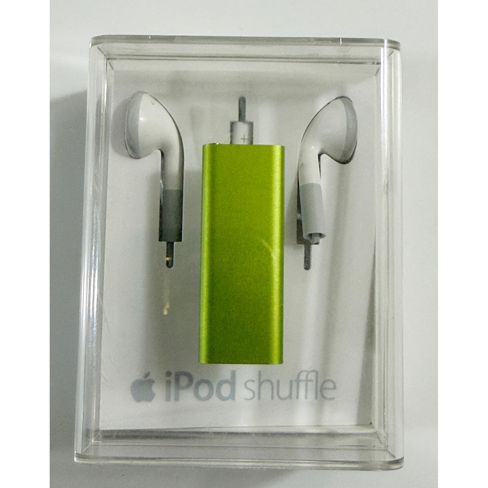 Apple iPod Shuffle 3rd Gen 2GB Green Digital Music Player A1271 New